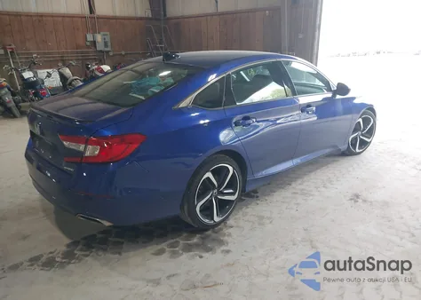 2021 Honda Accord Sport z USA, uszkodzony, nr VIN 1HGCV1F38MA101133